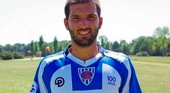 Sebastián Gigliotti chocó contra un paredón en pleno partido y debió ser hospistalizado