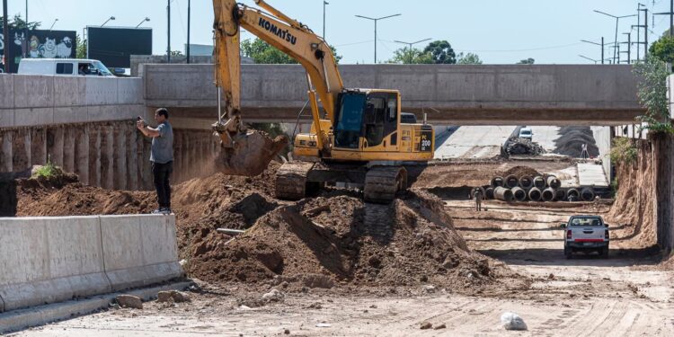 Burzaco: entró en la última etapa la obra reactivada del viaducto Los Pinos