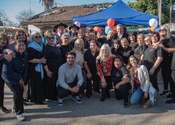 Música, baile y un abrazo solidario por la continuidad del hogar Eva Perón de Burzaco