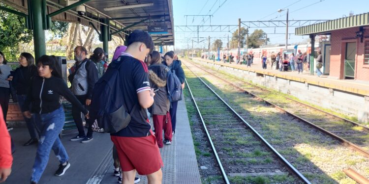 Otro día de reclamo de los conductores de trenes con formaciones a paso lento y demoras