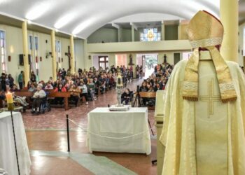 El Cottolengo celebró los 25 años de la llegada del corazón de Don Orione a la localidad