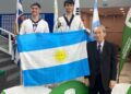 Dos jóvenes de Brown ganaron medallas de oro y plata en un torneo de taekwondo en Uruguay