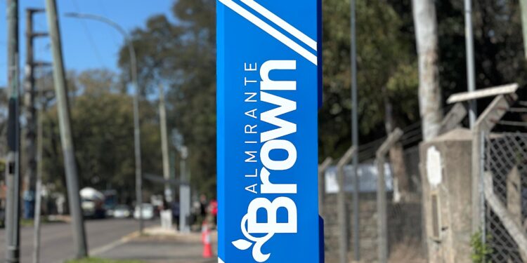 El municipio de Brown llega a los 100 “Puntos seguros” instalados en las doce localidades