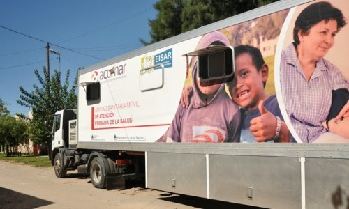 Unidades Sanitarias de Acumar prestan atención médica en Brown