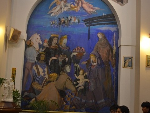 Los frescos de Soldi en la Capilla Santa Ana