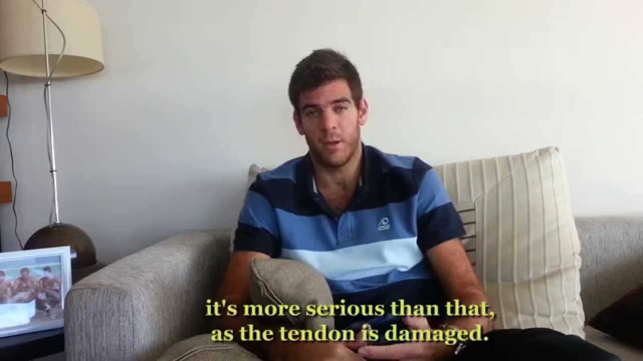 Del Potro anunció que se volverá a operar la muñeca izquierda