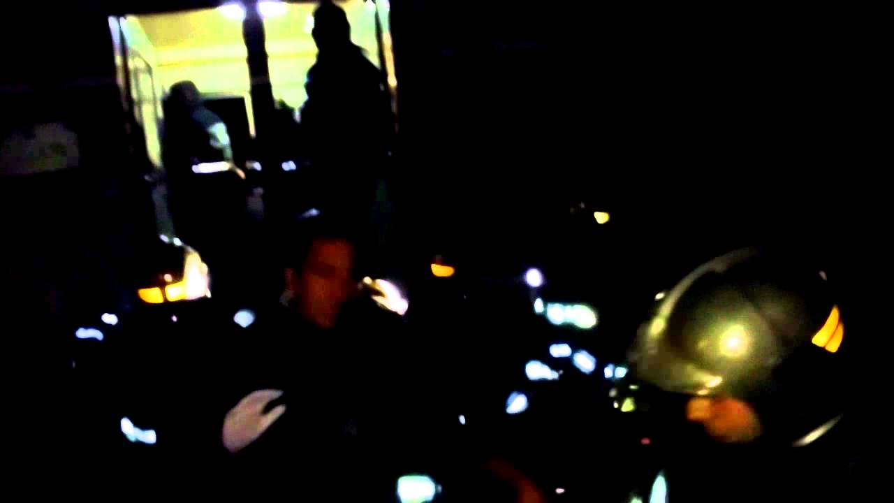 Video: el momento después del choque de trenes