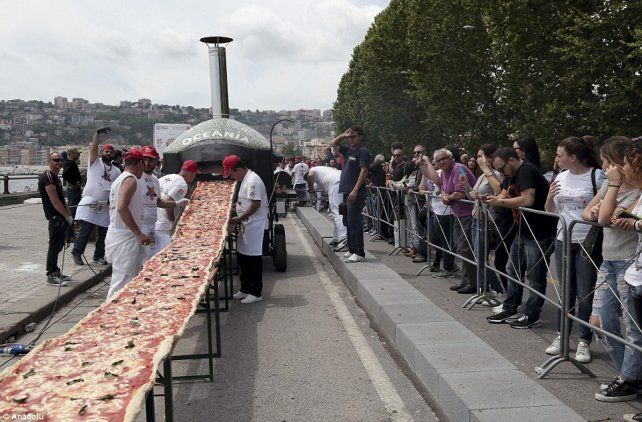 Este domingo, se elaborará la pizza más larga de la Cuidad de Buenos Aire