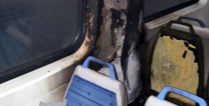 Se incendió un vagón de la línea Roca y se investiga un atentado