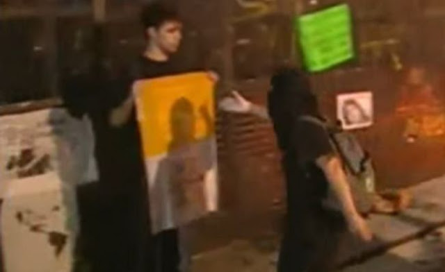 El joven que provocó los incidentes en la marcha de las mujeres es de Brown