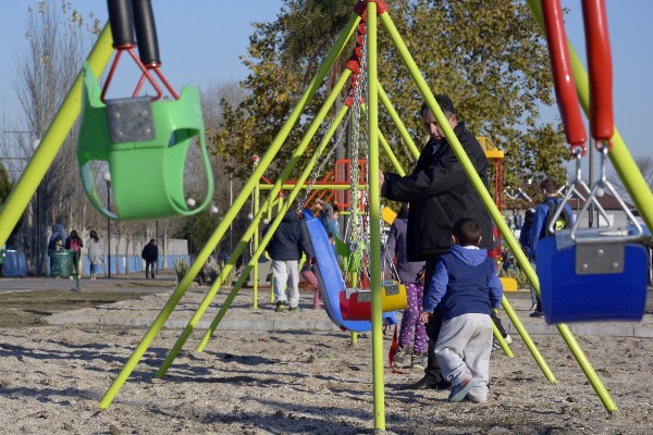 Inauguran nuevo paseo aeróbico en Longchamps