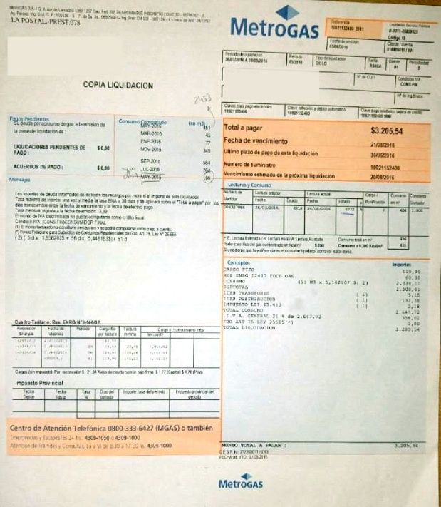 Advierten que las cuatro cuotas para pagar el gas no son optativas