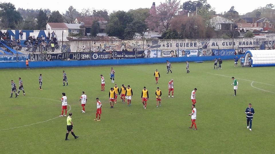 San Martín de Burzaco, fútbol, partido