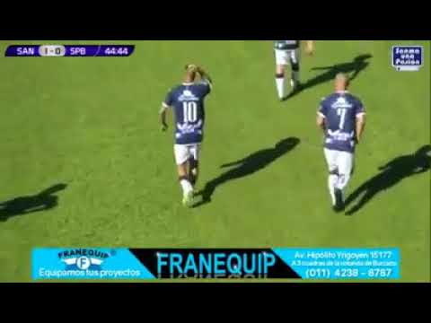 Burzaco: mirá el golazo de Sebastián Contreras