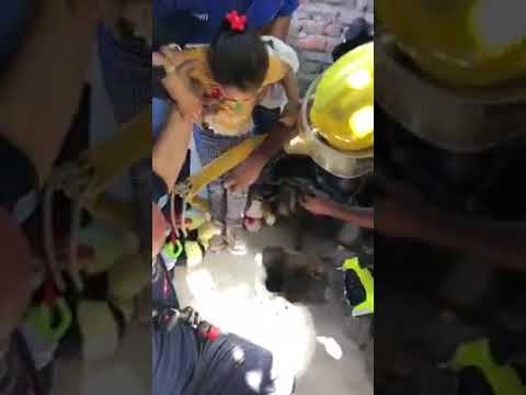 Burzaco: así rescataron a una nena que cayó en un pozo ciego