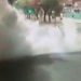 Motochorros arrojaron una bomba en la estación Constitución para escapar de la policía