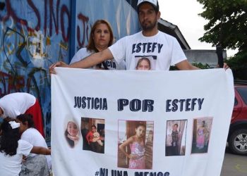 Marchan por Estefanía, a un año del crimen de la niña asesinada por su primo