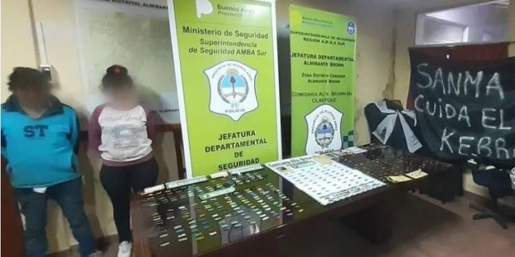 Detuvieron a un barra brava de Claypole por vender droga