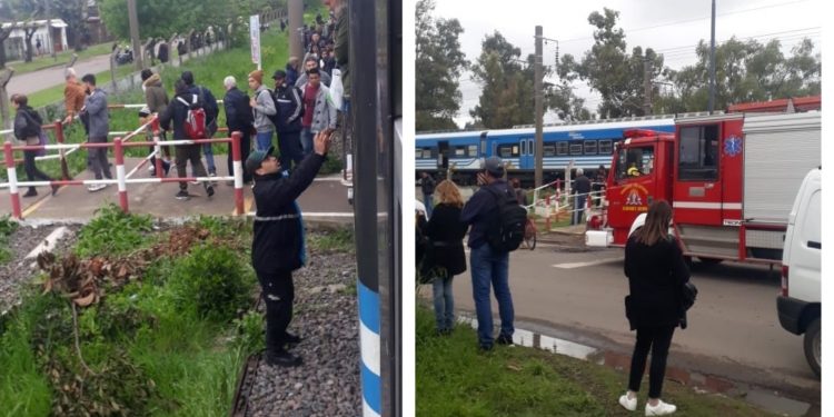 Burzaco: el tren arrolló a un joven y está suspendido el servicio