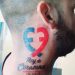 Glew: se hizo un tatuaje increíble para agradecer por la salud de su papá