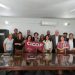 Concejales de Brown recibieron a profesionales del Oñativia, que hoy marchan a La Plata por el freno de las obras
