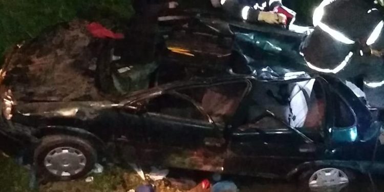 Solano: perdió el control del auto y se cayó a un arroyo