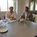 Cascallares se reunió con el ministro de Obras Públicas
