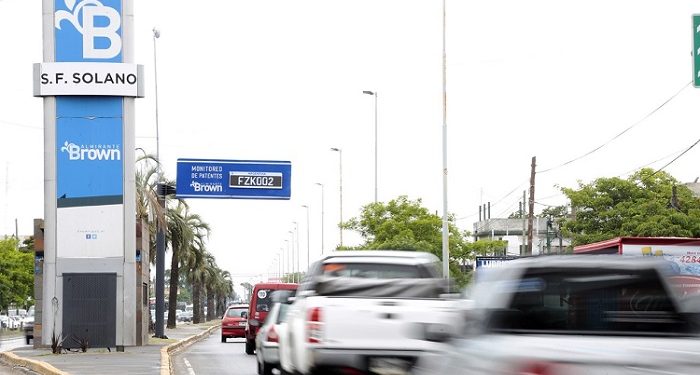 El municipio suma lectores de patentes para prevenir delitos en Brown