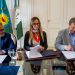 El municipio firmó convenio con AySA para obras de agua y cloacas
