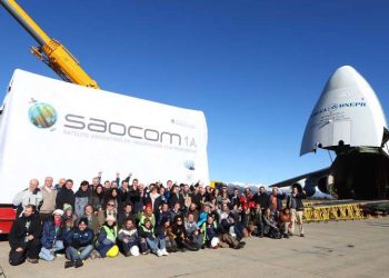 El tercer satélite argentino ya está en Estados Unidos