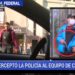 Insólito: un policía apuntó a un periodista de Canal 26 en plena cobertura