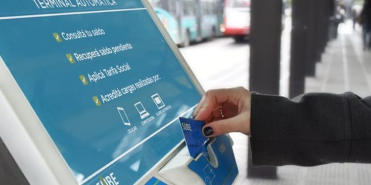 Amplían el saldo negativo de la tarjeta SUBE a cuatro viajes mínimos