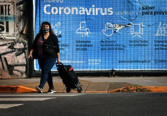 Coronavirus: récord de casos confirmados en un día en el país