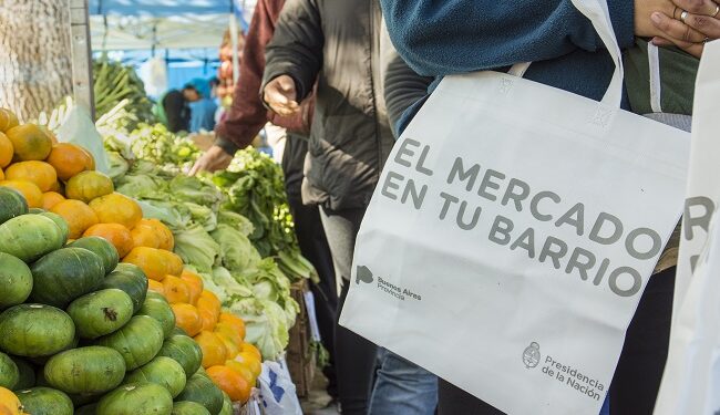 El Mercado en tu barrio recorre Longchamps y Adrogué
