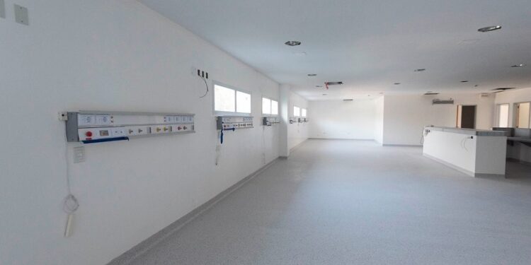 El Hospital Oñativia tiene nuevas salas de terapia intensiva para la pandemia