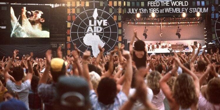 Solidaridad y música en vivo, el concierto que origen al Día Mundial del Rock