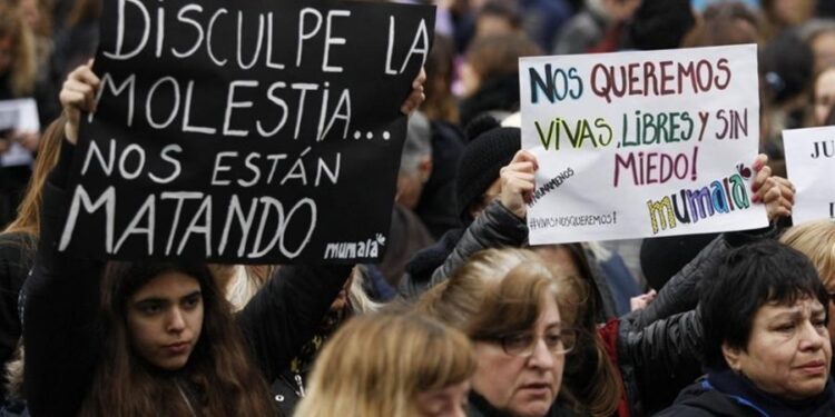 Violencia machista: sesenta femicidios en seis meses en la provincia de Buenos Aires