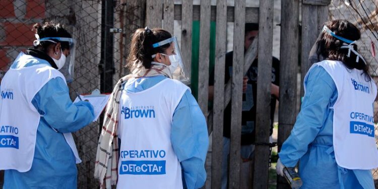 Brown: cinco pacientes fallecidos y más de 200 casos en un día