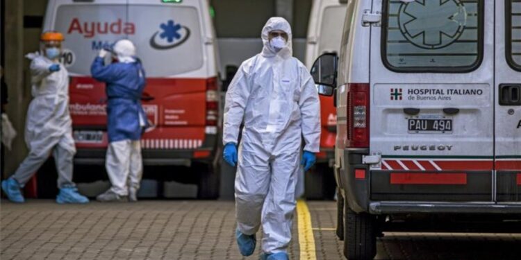 Argentina batió un nuevo récord de contagios diarios por coronavirus