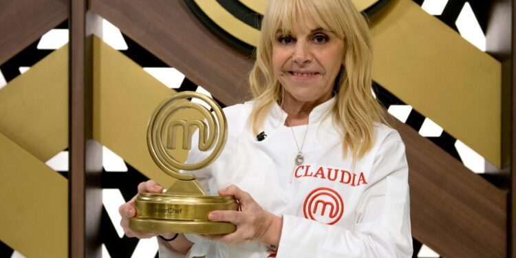 Claudia Villafañe ganó el primer «MasterChef Celebrity Argentina», el programa más visto de la TV