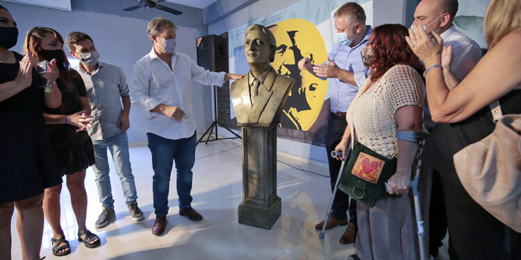 Emotivo homenaje del partido justicialista de Brown a Néstor Kirchner