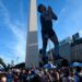 Una multitud marchó para pedir justicia por Maradona: «No murió, lo mataron»