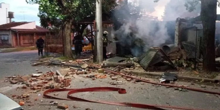 Calzada: mató a su vecino y luego explotó su casa