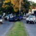 Longchamps: chocó contra un columna y resultó herido