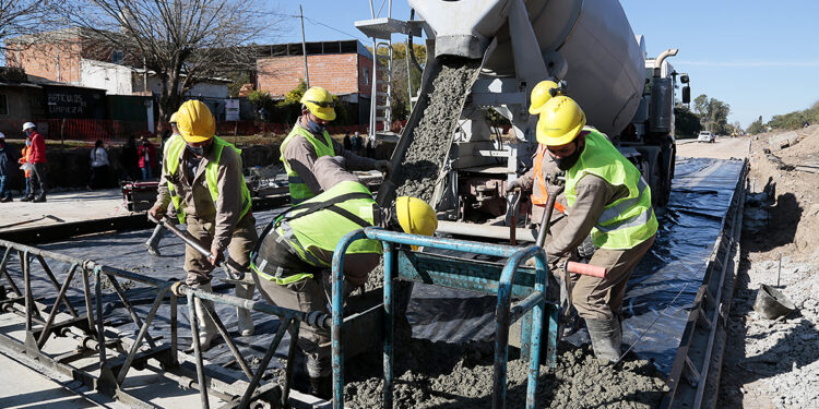 La obra de República Argentina tiene un avance del 65%