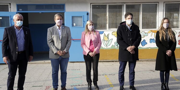 Adrogué: inauguraron el nuevo edificio de la escuela N°2 a un año de su incendio