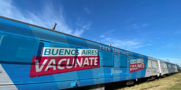 Escalada: acondicionaron dos vagones abandonados y echaron a rodar el tren sanitario