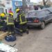Un colectivero embistió a dos personas en Longchamps