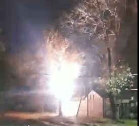 Explotó un transformador en Ministro Rivadavia y hay varios hogares sin servicio