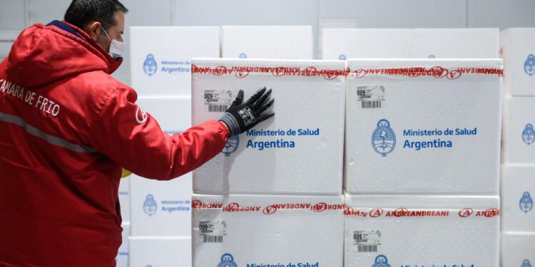 La semana próxima llegan más de 4 millones de vacunas para sumar al Plan Nacional de Vacunación